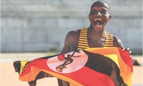 Uganda&rsquo;s Kiplangat takes marathon gold in World Athletics