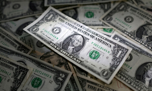 Dollar ascends above Rs320 in open market Dollar ascends above Rs320 in open market