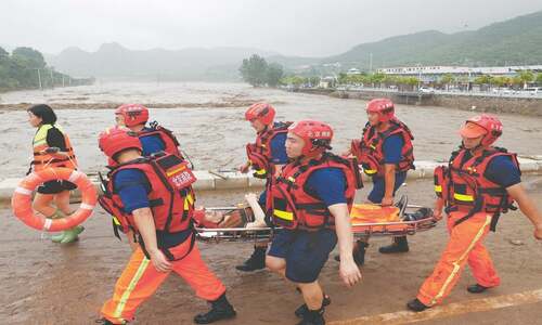 20 killed as rainstorms  lash Beijing, other areas