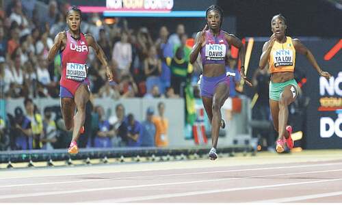 Richardson trumps Jamaicans for stunning women’s 100m gold Richardson trumps Jamaicans for stunning women’s 100m gold