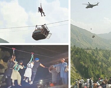 Relief in Battagram after daring mid-air rescue bears fruit