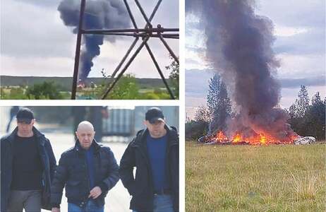 Wagner chief was aboard plane that crashed with no survivors