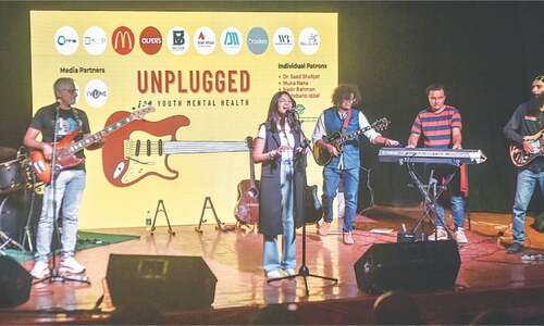 Young singers leave a soothing effect at mental health concert