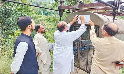 15 cable cars sealed in Abbottabad over safety concerns
