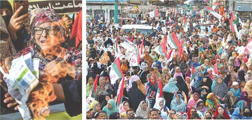 Protests against inflated electricity bills continue across Sindh