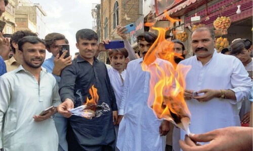 JI activists booked in Peshawar for protesting inflated power bills