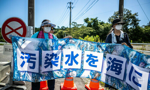 Japan fishermen, locals seek halt to Fukushima water release