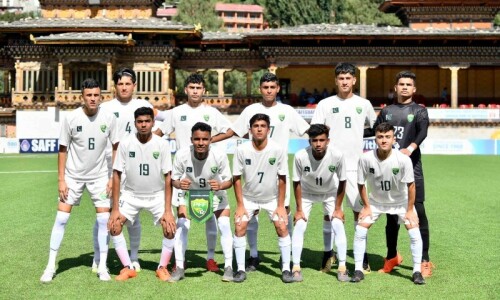 Pakistan blank Maldives to reach SAFF U-16 semis Pakistan blank Maldives to reach SAFF U-16 semis