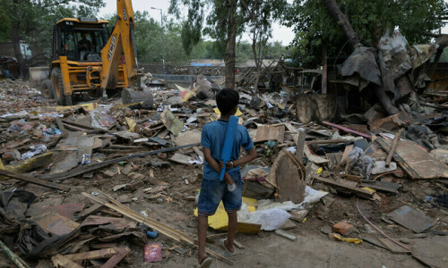 Many slums disappear from New Delhi ahead of G20 summit