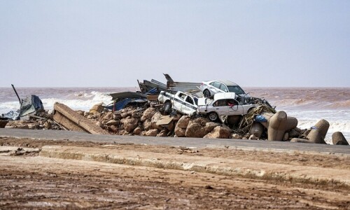 150 dead as ‘catastrophic’ storm floods hit east Libya 150 dead as ‘catastrophic’ storm floods hit east Libya