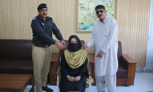 In a first, Christian woman posted as additional SHO in KP&rsquo;s merged districts