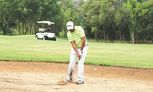 Ahmed, Matloob set the pace at CNS Open
