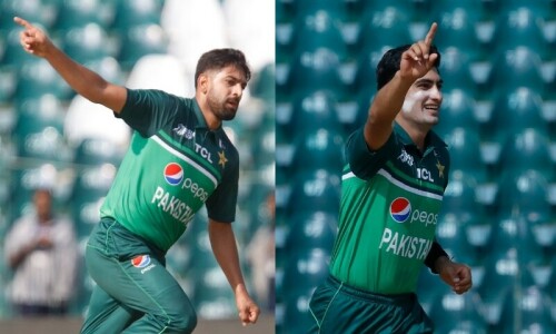 Injured Pakistan quicks Haris, Naseem still in World Cup contention