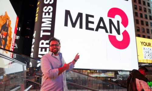 Mean3 becomes the first IT company to takeover Times Square ahead of TechCrunch Disrupt 2023