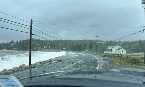Storm Lee makes landfall in Canada, downing trees and knocking out power