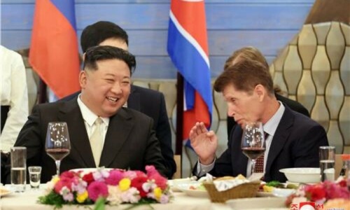North Korea’s leader wraps up Russia trip with drones gift North Korea’s leader wraps up Russia trip with drones gift