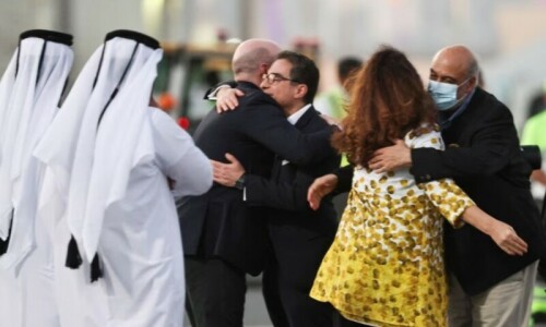 American prisoners freed by Iran land in US after swap deal