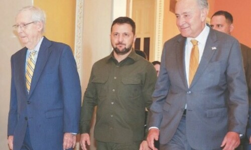 Zelensky wins US air defence arms, but faces aid battle Zelensky wins US air defence arms, but faces aid battle