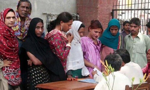 Nadra resumes registration of transgender persons Nadra resumes registration of transgender persons