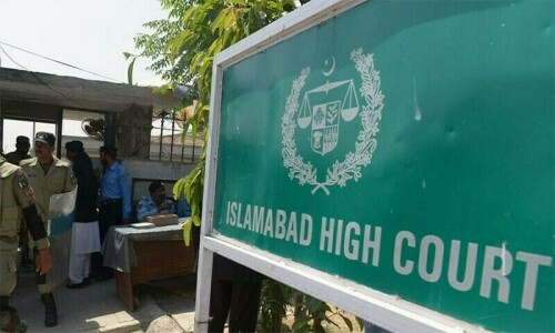 IHC rejects ‘unconditional apology’ of Islamabad DC IHC rejects ‘unconditional apology’ of Islamabad DC