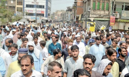 KP traders shutter markets, stage rallies against inflation, power tariff increase