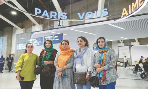 France evacuates five Afghan women &lsquo;threatened by Taliban&rsquo;