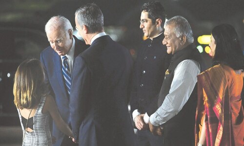 Biden, other G20 leaders gather in India, without Xi