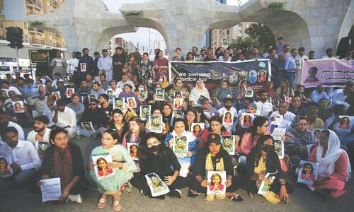 Another sit-in as Sindh govt fails to recover kidnap victims Another sit-in as Sindh govt fails to recover kidnap victims