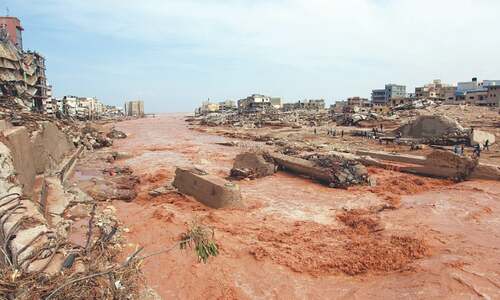 10,000 missing as &lsquo;epic&rsquo; floods traumatise Libya