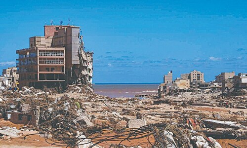 Nations rush to Libya&rsquo;s aid as flood wreaks havoc