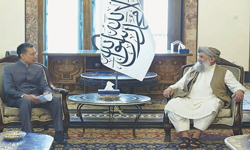 China&rsquo;s envoy takes charge in Kabul
