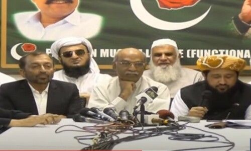 3 major parties express lack of confidence in interim Sindh CM, demand suspension of local councils 3 major parties express lack of confidence in interim Sindh CM, demand suspension of local councils