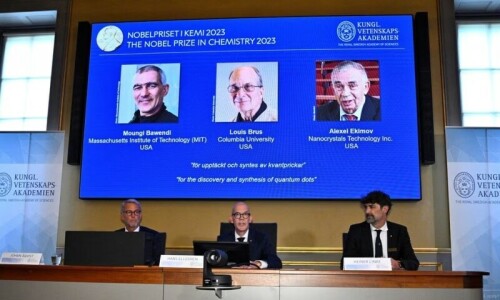 Nobel Chemistry prize awarded for discovery of quantum dots used in LED lights