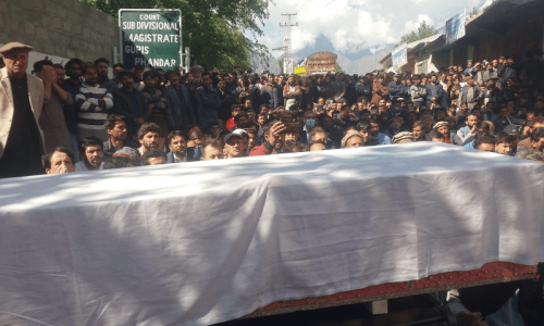 Teacher’s murder in GB’s Ghizer sparks protests Teacher’s murder in GB’s Ghizer sparks protests