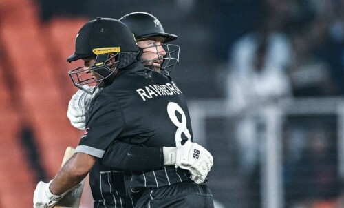 &lsquo;Unbelievable&rsquo; as Conway, Ravindra help New Zealand crush England
