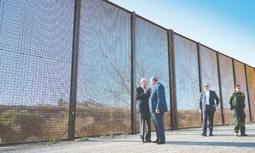 Biden reverses stand on border wall; Trump seeks ‘apology’ Biden reverses stand on border wall; Trump seeks ‘apology’