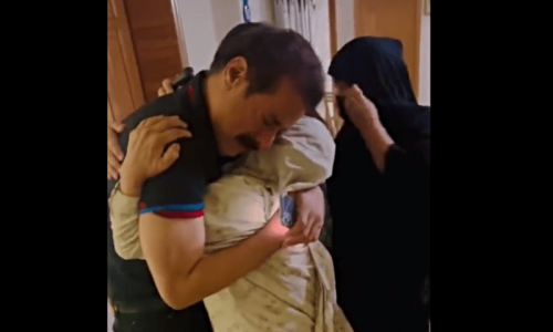 &lsquo;Missing&rsquo; PTI leader back home