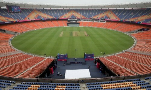 Indian police on alert as threat email warns of blowing up stadium in Ahmedabad during World Cup: report Indian police on alert as threat email warns of blowing up stadium in Ahmedabad during World Cup: report