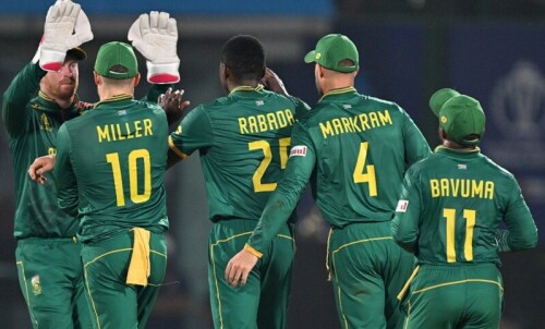 Markram stars as record-setting South Africa defeat Sri Lanka in World Cup clash Markram stars as record-setting South Africa defeat Sri Lanka in World Cup clash