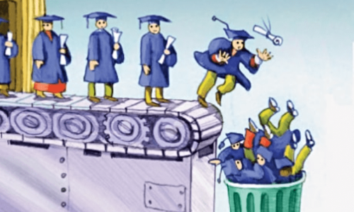 College degrees losing their shine?