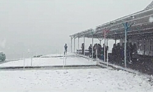 Hilly areas of KP receive first pre-winter snowfall Hilly areas of KP receive first pre-winter snowfall