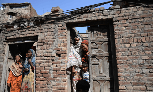 Foreign media interacts with Jaranwala Christians