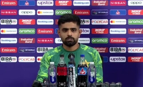 ‘Records meant to be broken’: Babar Azam shrugs off India stranglehold ‘Records meant to be broken’: Babar Azam shrugs off India stranglehold