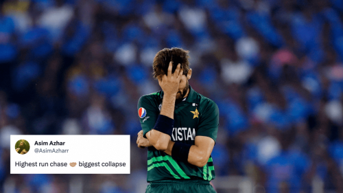 The Pakistan versus India World Cup match has everyone asking what in the world just happened The Pakistan versus India World Cup match has everyone asking what in the world just happened