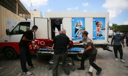 Bodies being &lsquo;stored in ice cream trucks&rsquo;