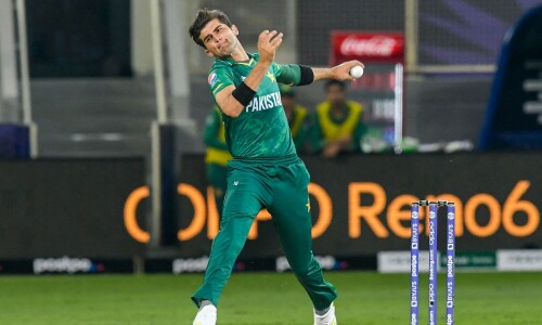 Shaheen laid low by fever