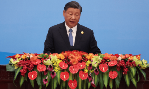 President Xi rejects &lsquo;bloc confrontation&rsquo; as Belt & Road event ends