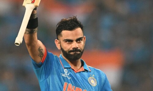 Ton-up Kohli stars as India overwhelm Bangladesh in World Cup