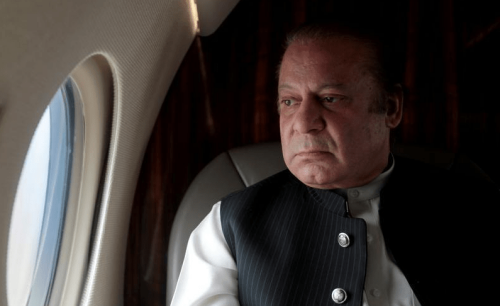 Nawaz comes out of exile as ‘things go PML-N’s way’ Nawaz comes out of exile as ‘things go PML-N’s way’