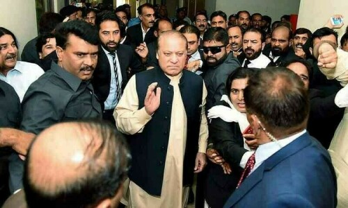 Nawaz petitions IHC to revive appeals against his conviction in Avenfield and Al-Azizia references Nawaz petitions IHC to revive appeals against his conviction in Avenfield and Al-Azizia references